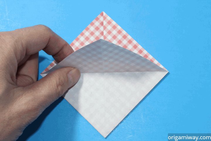 How to Make an Origami Basket Step 9-1